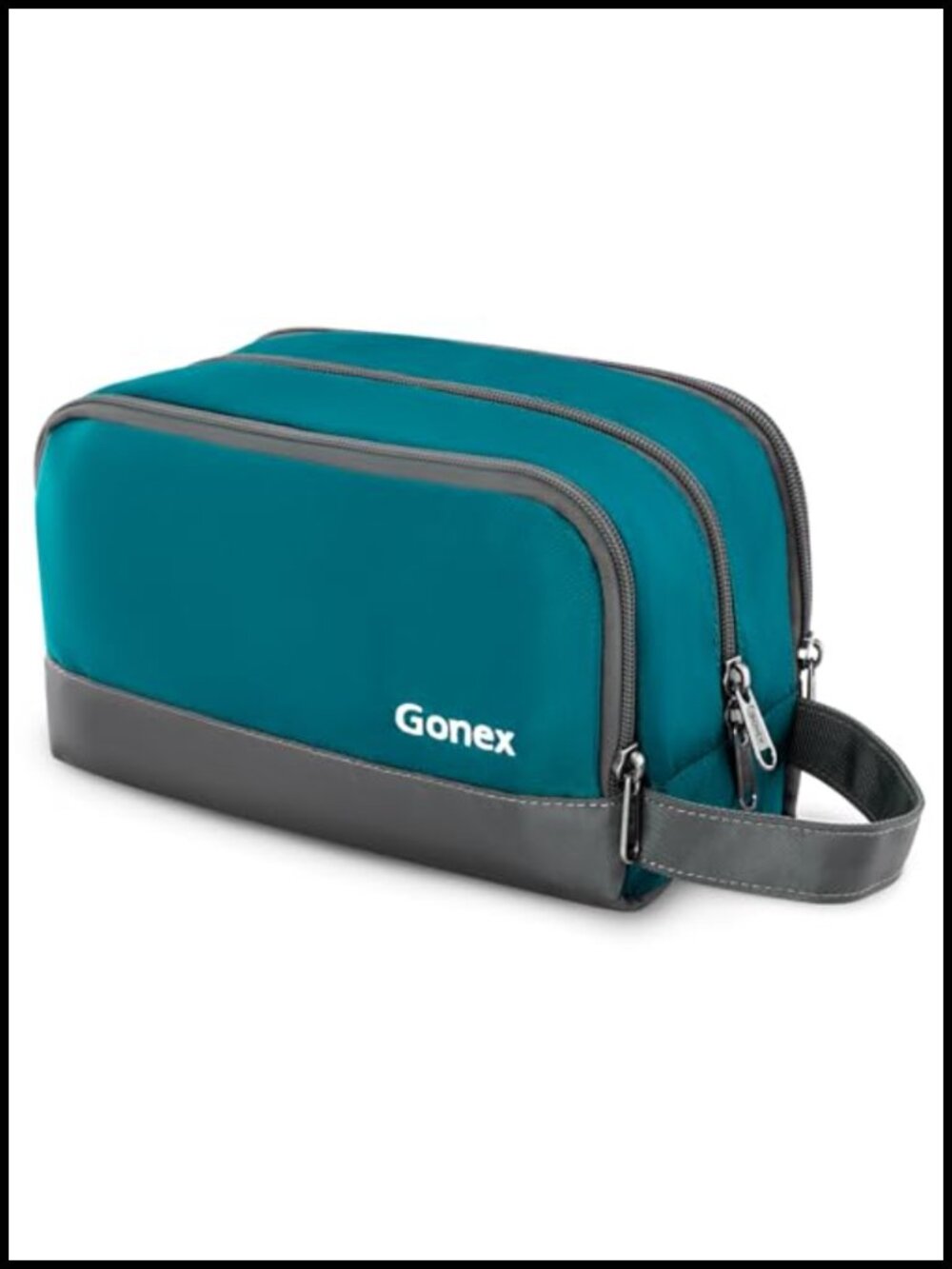 Water Resistant Nylon Travel Toiletry Bag Dopp Kit Organizer